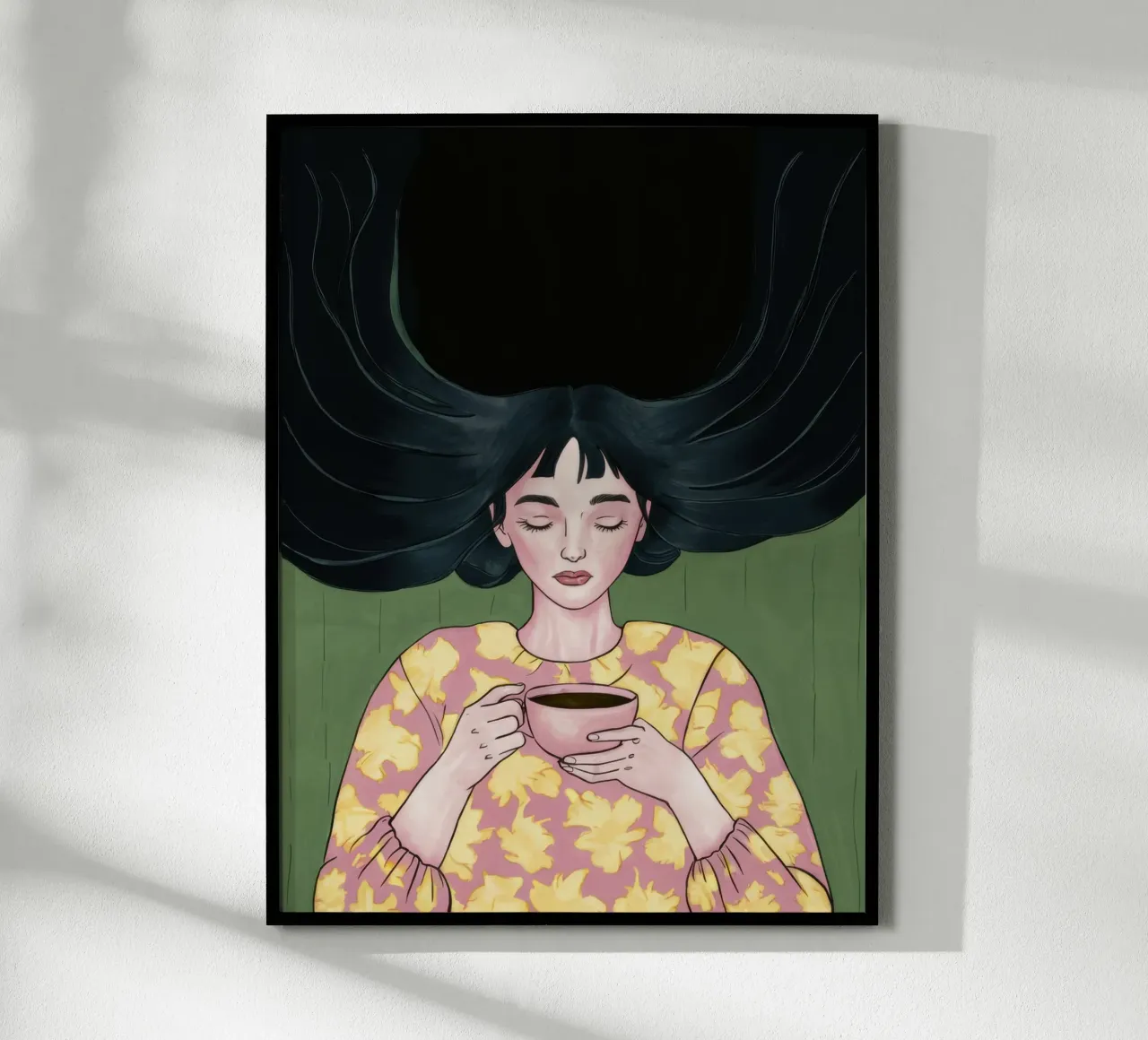 Cosmic Tea Dream hahnemühle by Hollow Years