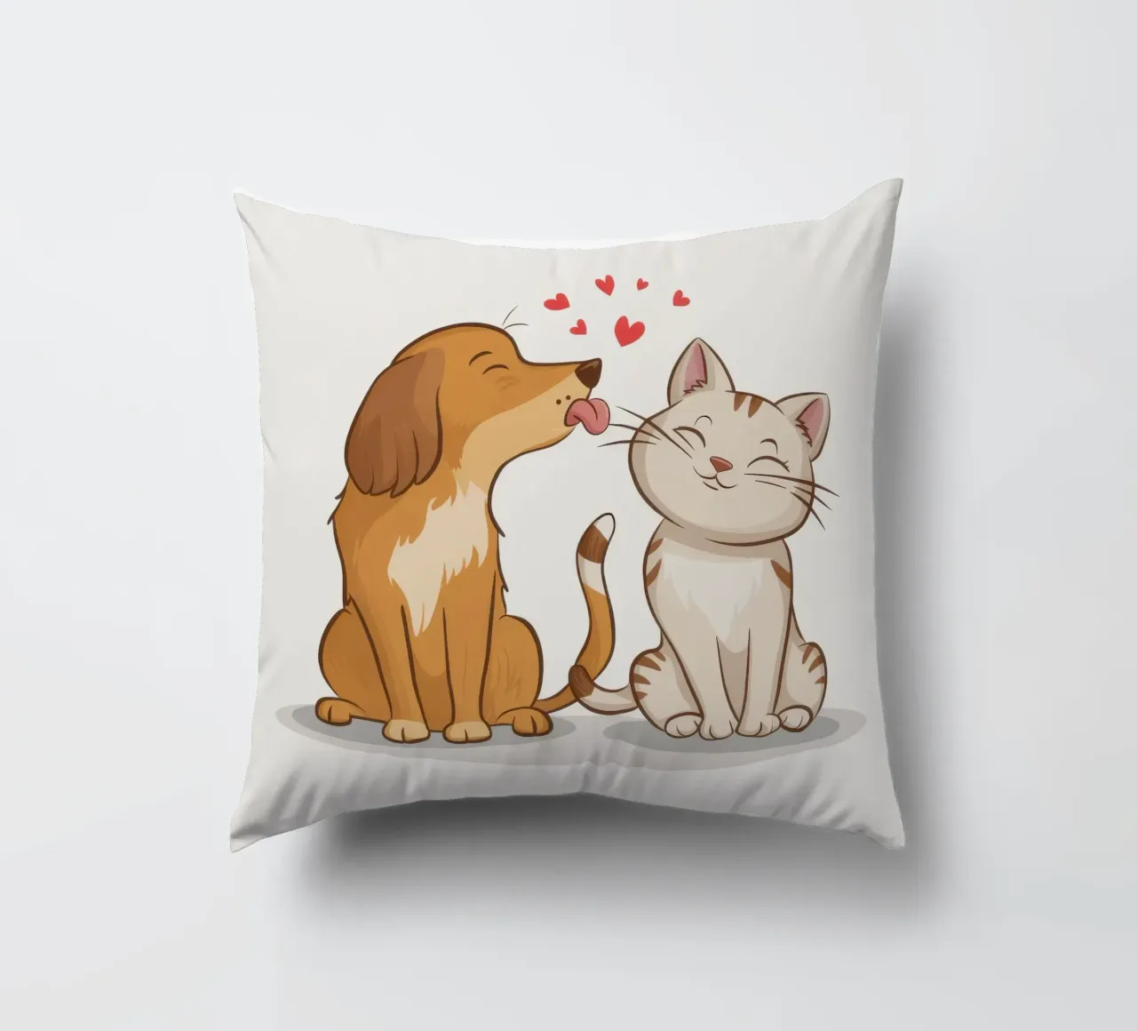 Abbraccio amorevole di un animale domestico cuscino da Hollow Years