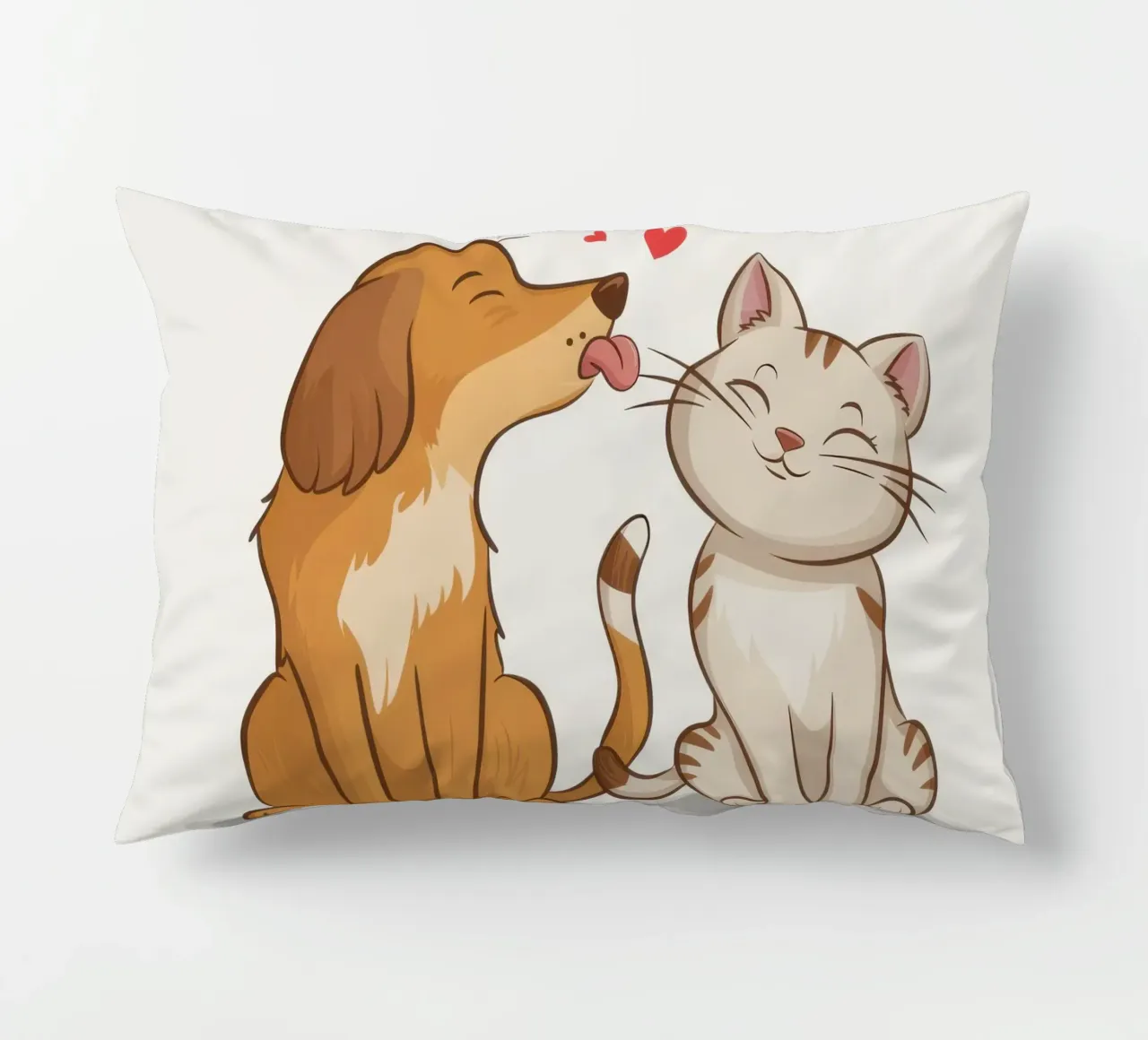 Abbraccio amorevole di un animale domestico cuscino da Hollow Years