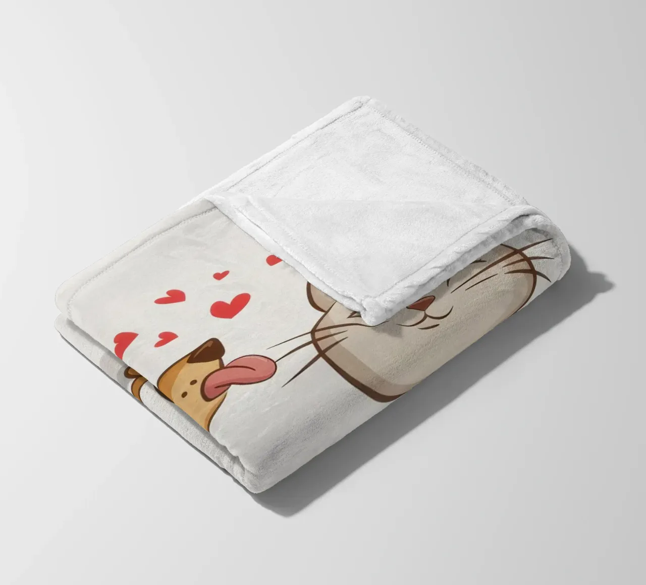 Abbraccio amorevole di un animale domestico coperta in pile da Hollow Years