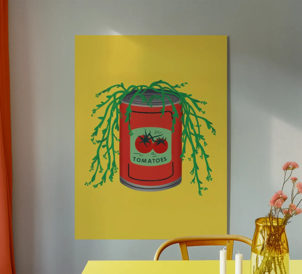 Tomato Can Plant plexiglass da Lune Dreams