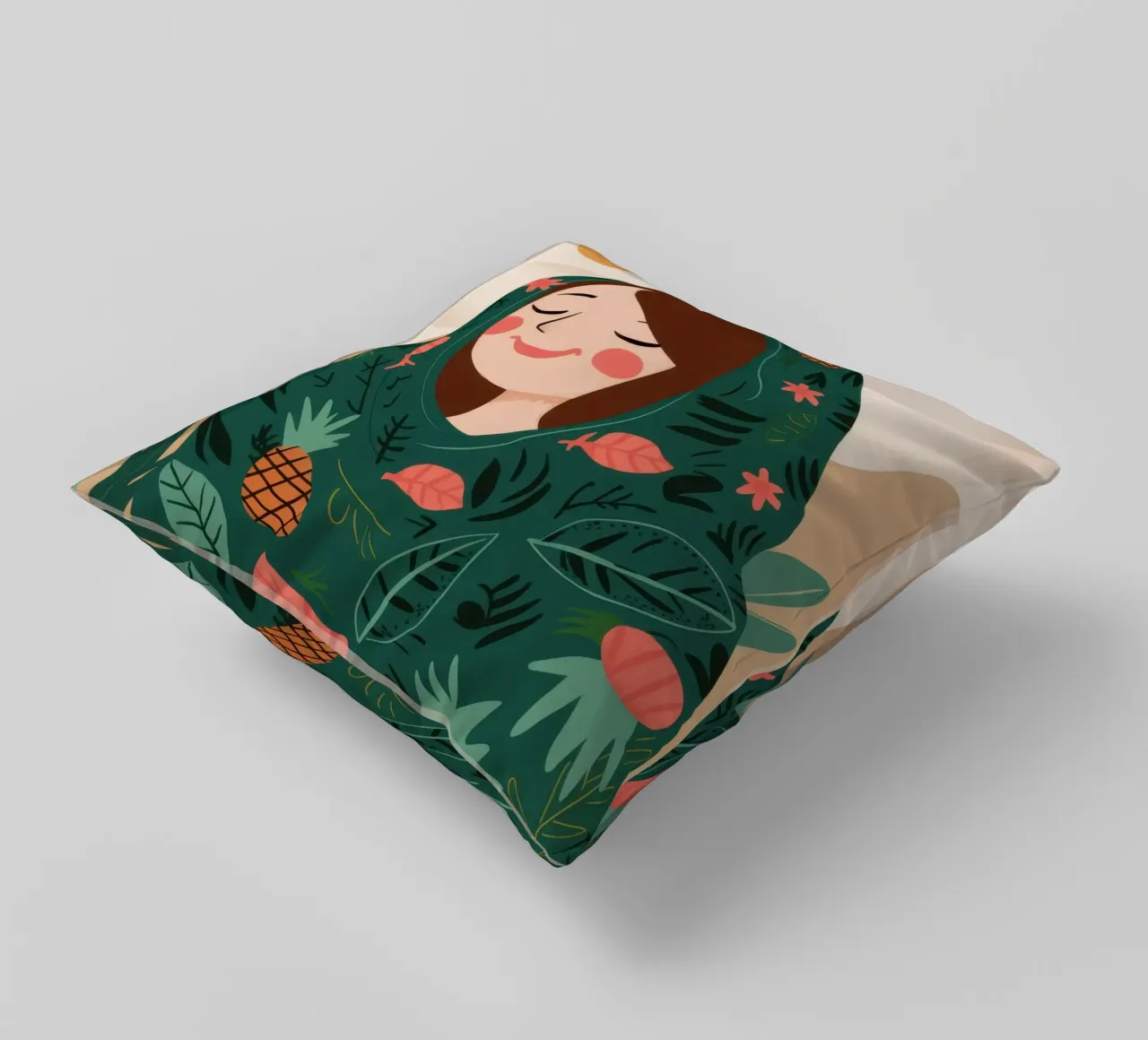 Sciarpa con testa di ananas cuscino da Hollow Years