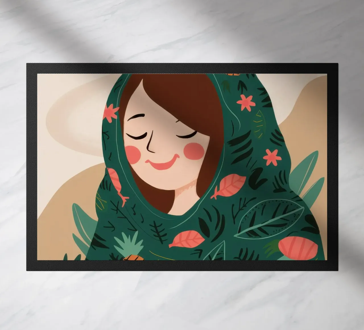 Sciarpa con testa di ananas zerbino da Hollow Years