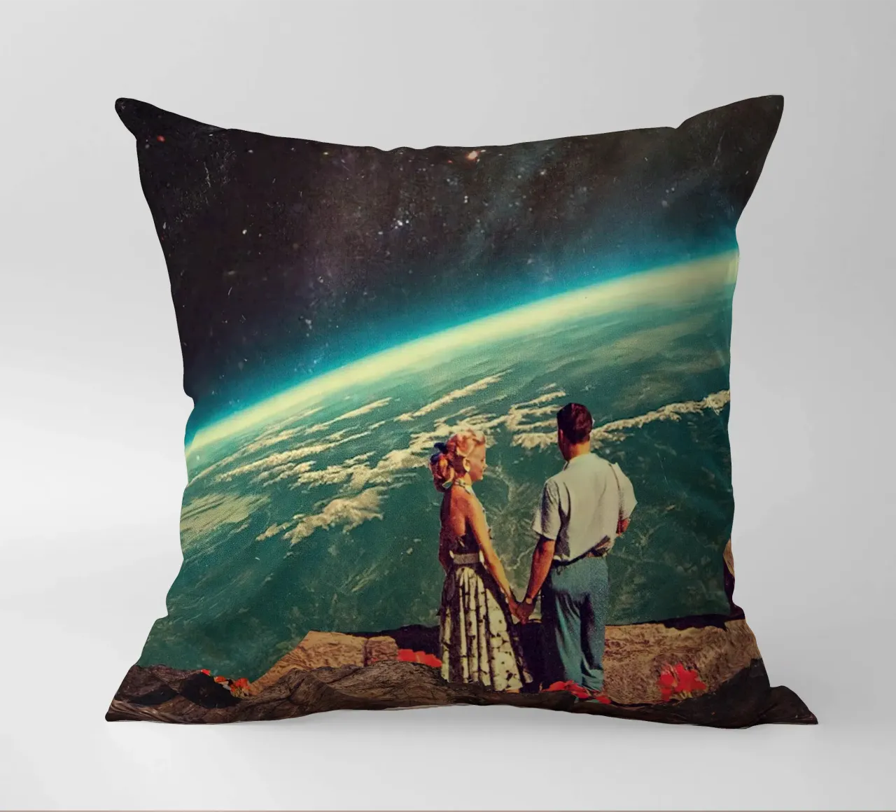 Amore romantico cuscino da Ursulaprint