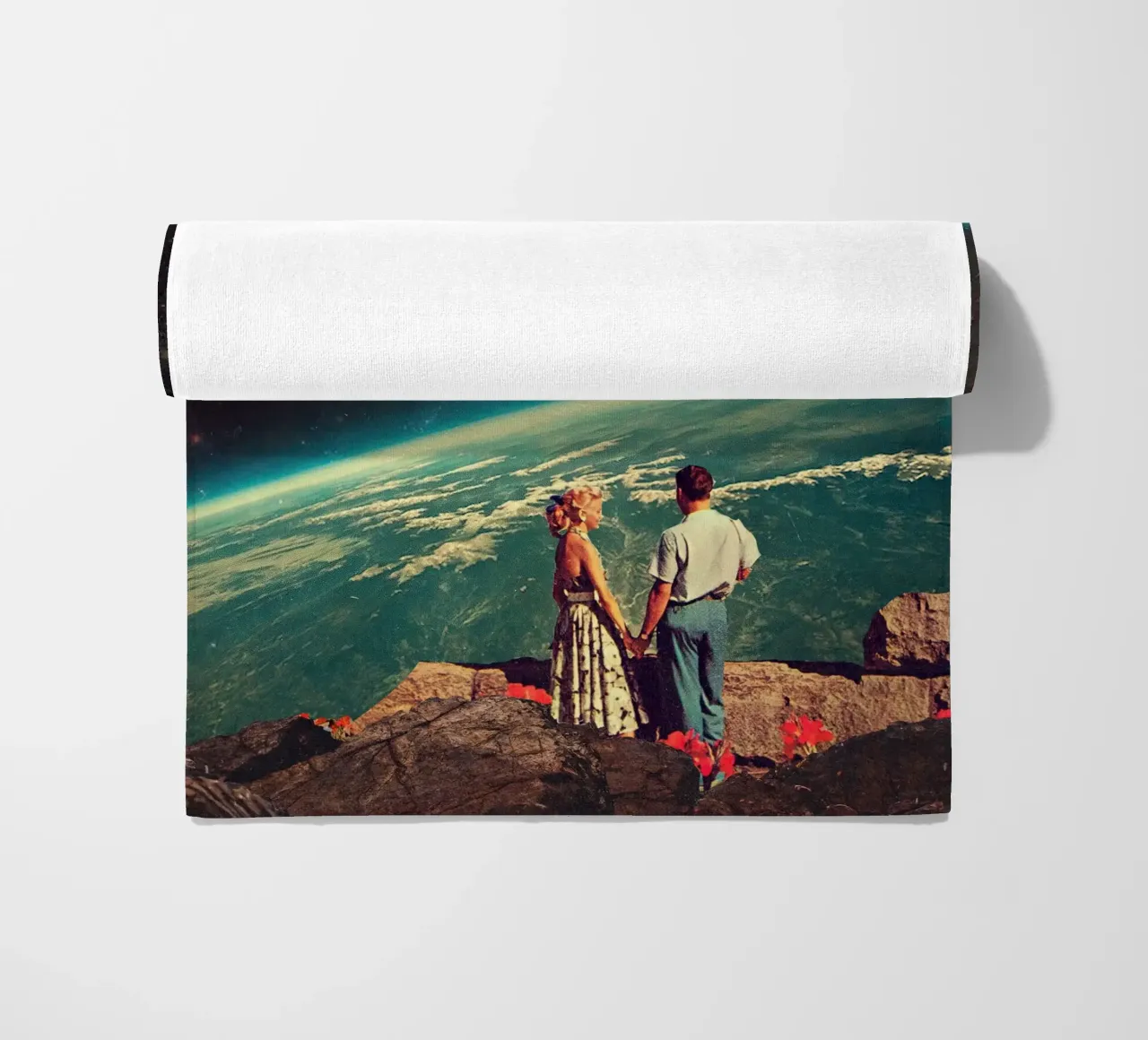 Amore romantico telo mare da Ursulaprint