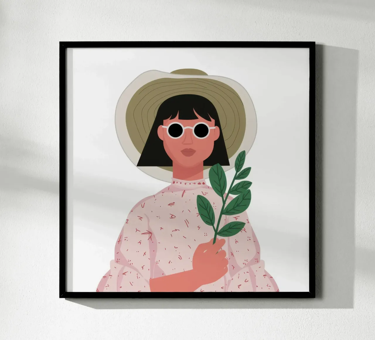 Pianta del cappello da sole poster da Hollow Years