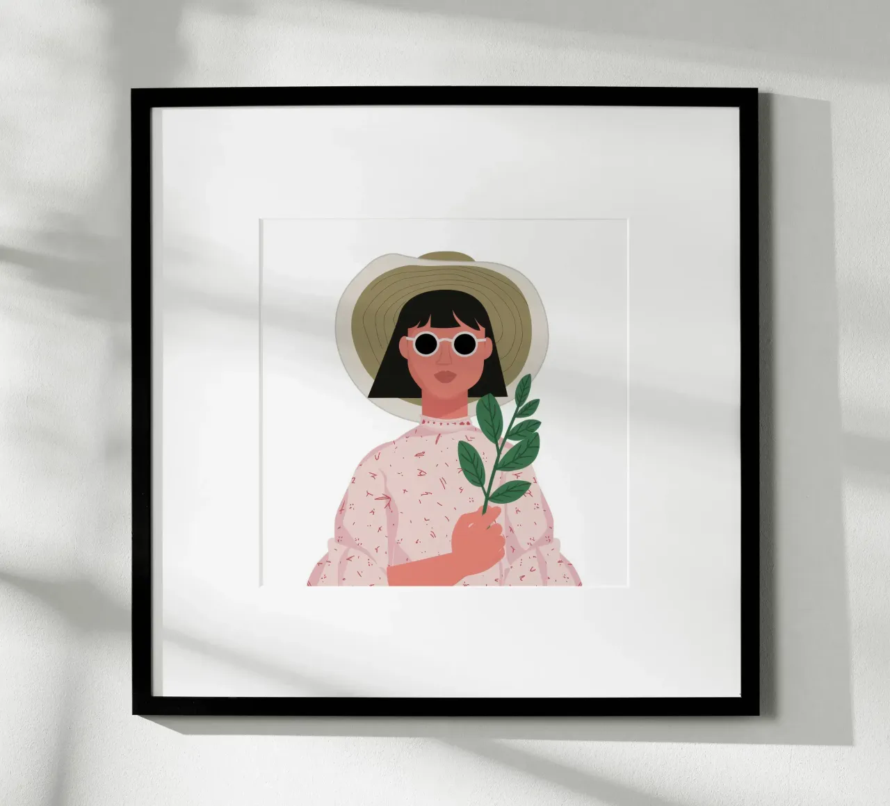 Pianta del cappello da sole poster da Hollow Years