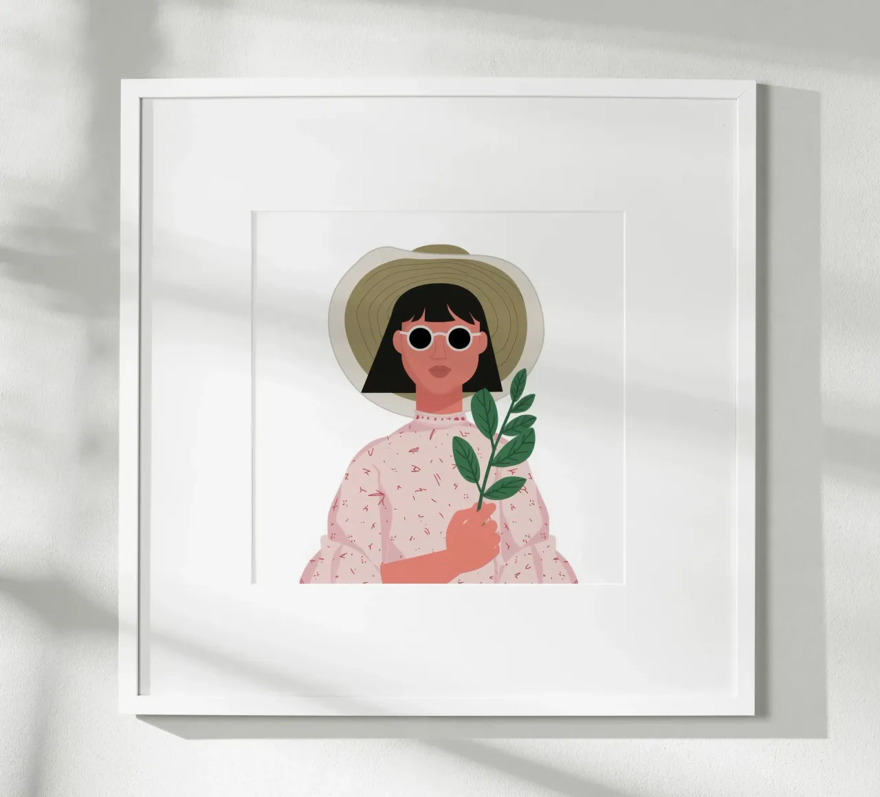 Pianta del cappello da sole poster da Hollow Years