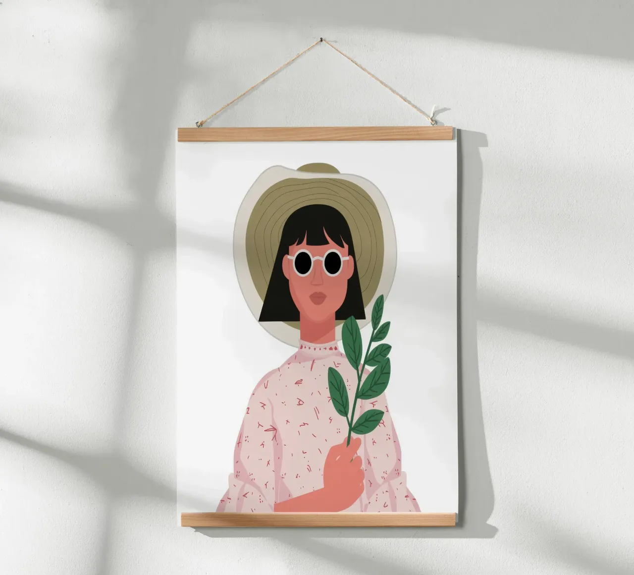 Pianta del cappello da sole poster da Hollow Years