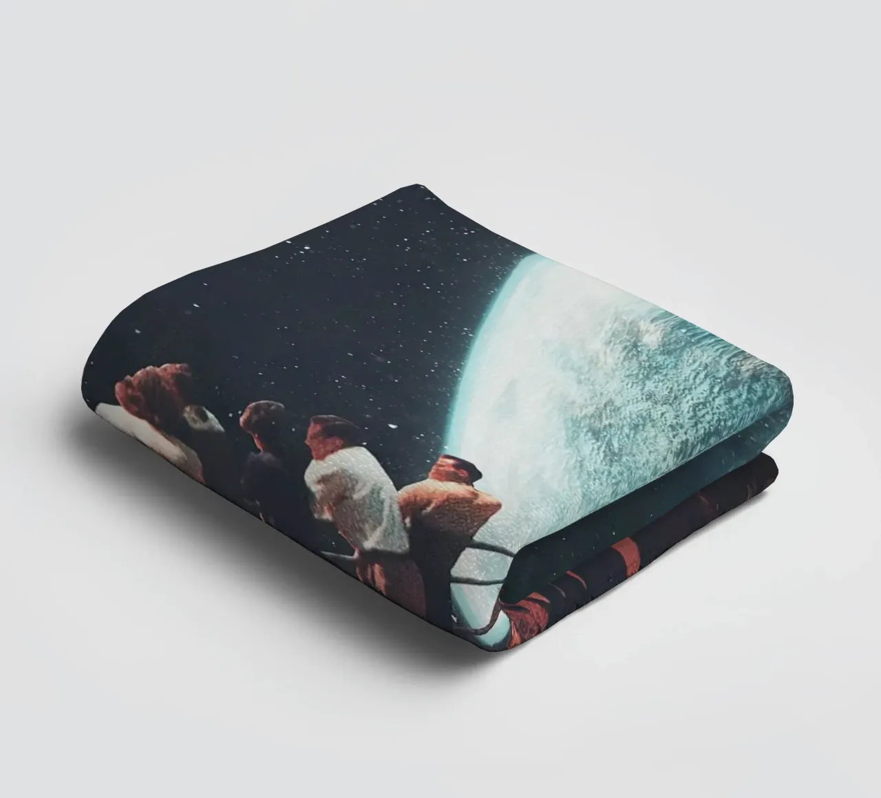 Missing the Ones We Left Behind towel by Ursulaprint