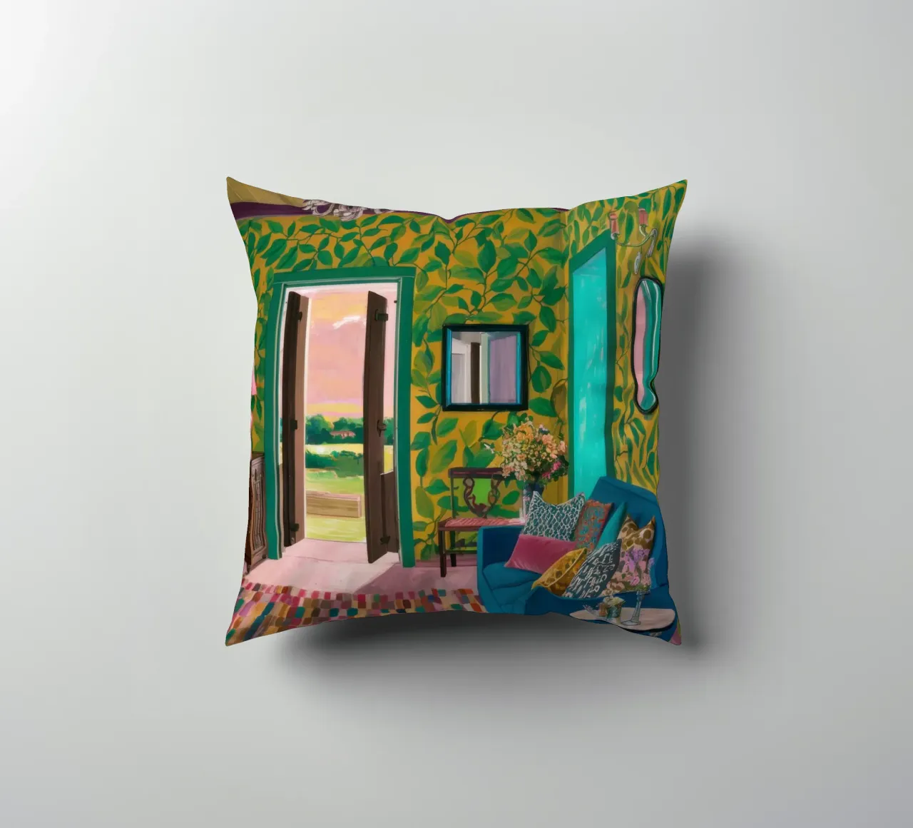 Salone Bohemian Vista cuscino da Arcane Lines