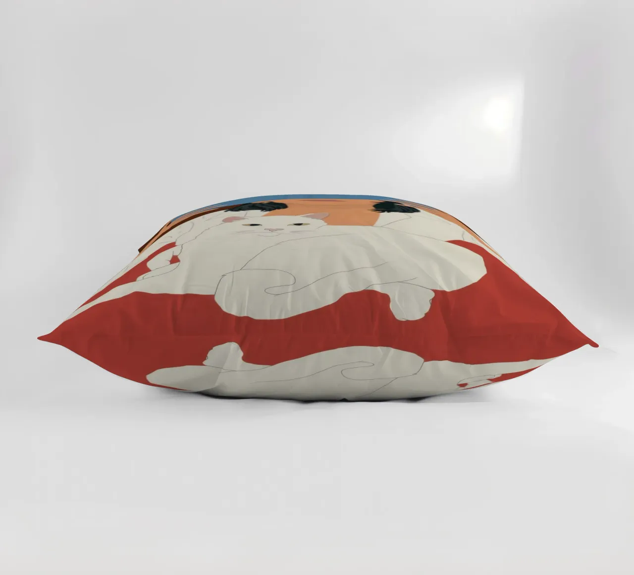 Whisker Soft Literary Bliss decorative cushion by Hollow Years