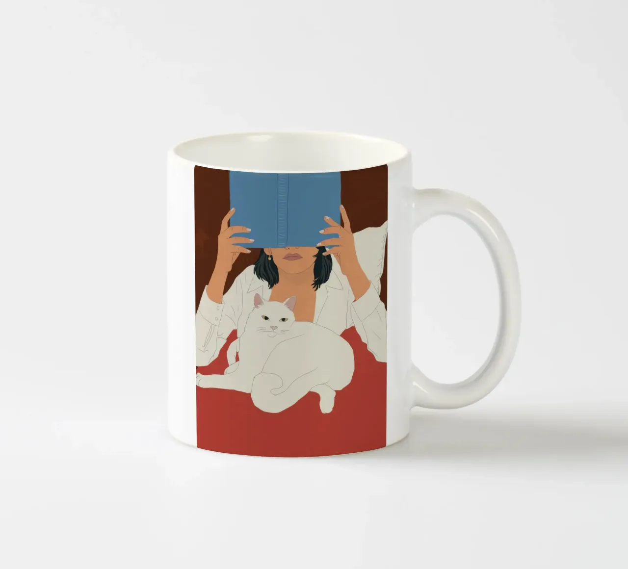 Beatitudine letteraria di Whisker Soft tazza in ceramica da Hollow Years
