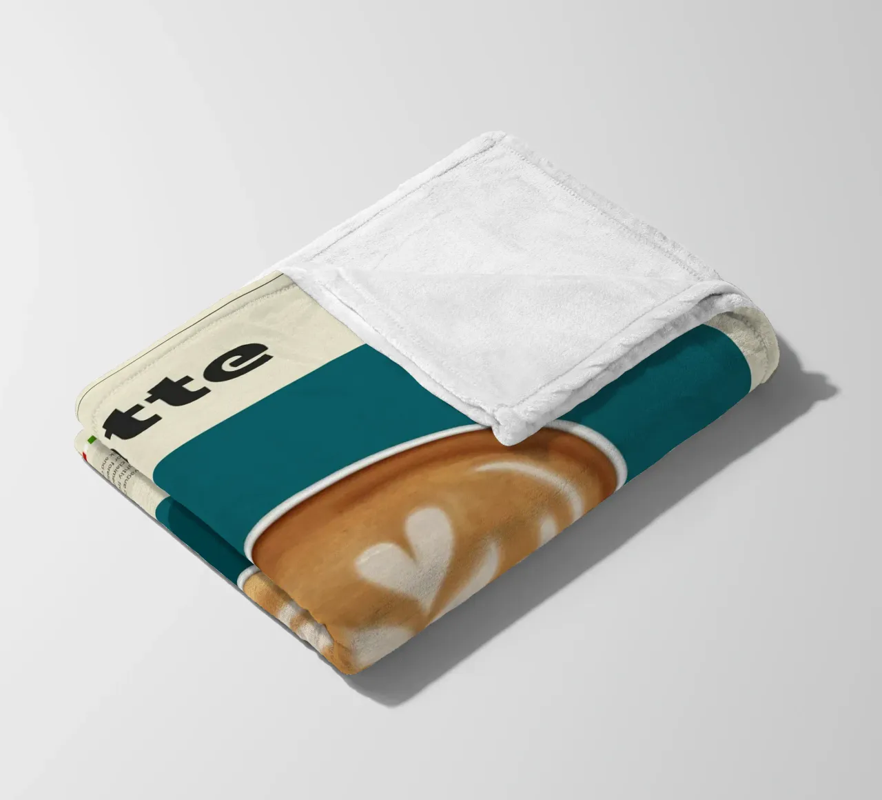 Stampa tazza di caffellatte coperta in pile da Neeraprint