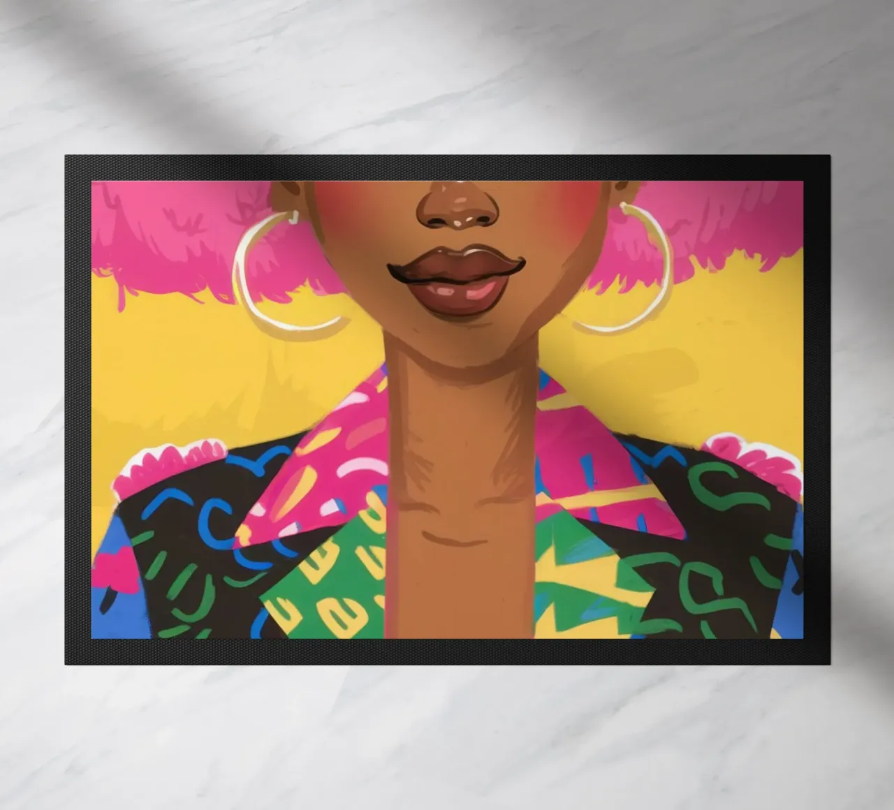 Rosa Afro Rubacuori zerbino da Sentinel Glow