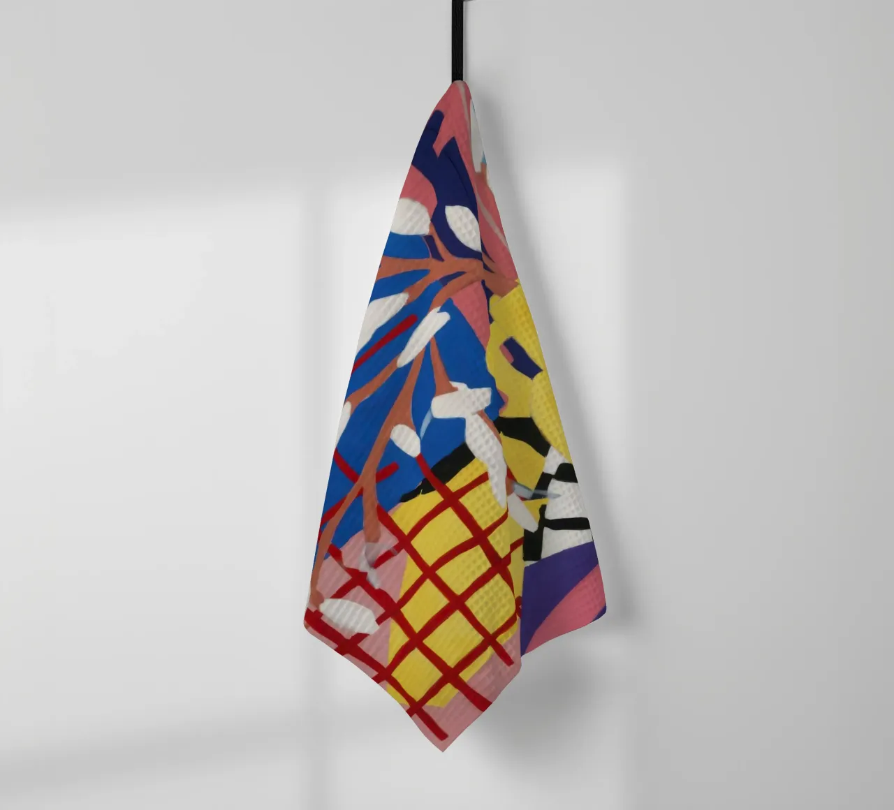 Vase gestuel jaune torchon de Arcane Lines