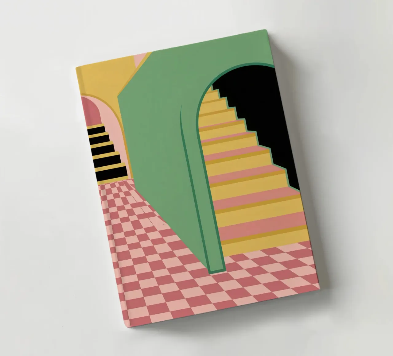 Pastel Step Odyssey notebook by Mossy Pigment