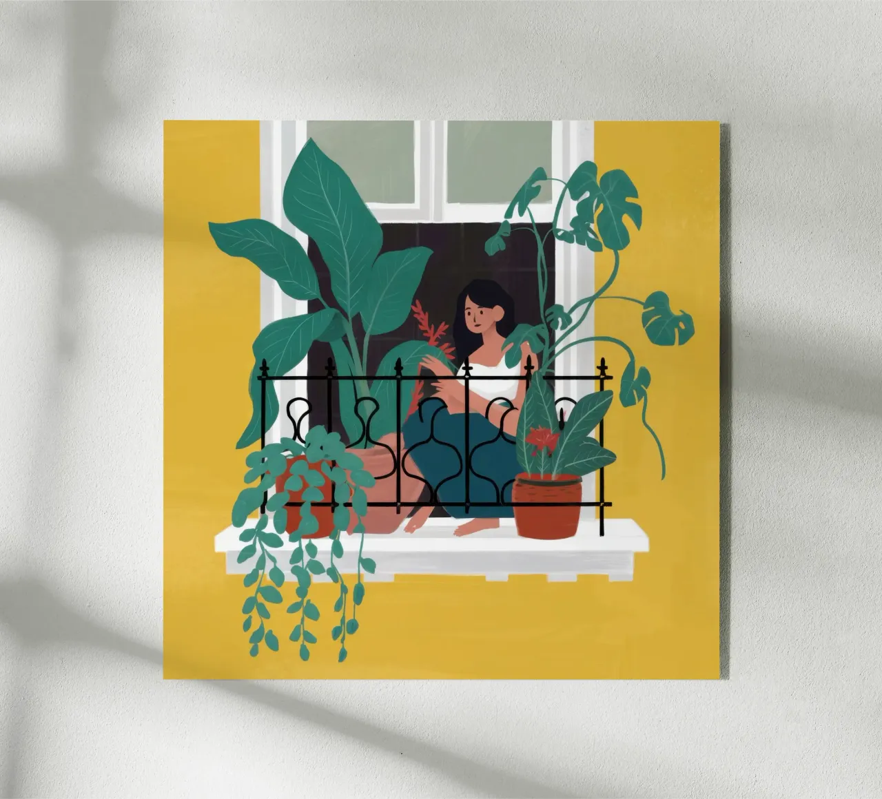 Verdant Window Daydream acrylic glass by Hollow Years