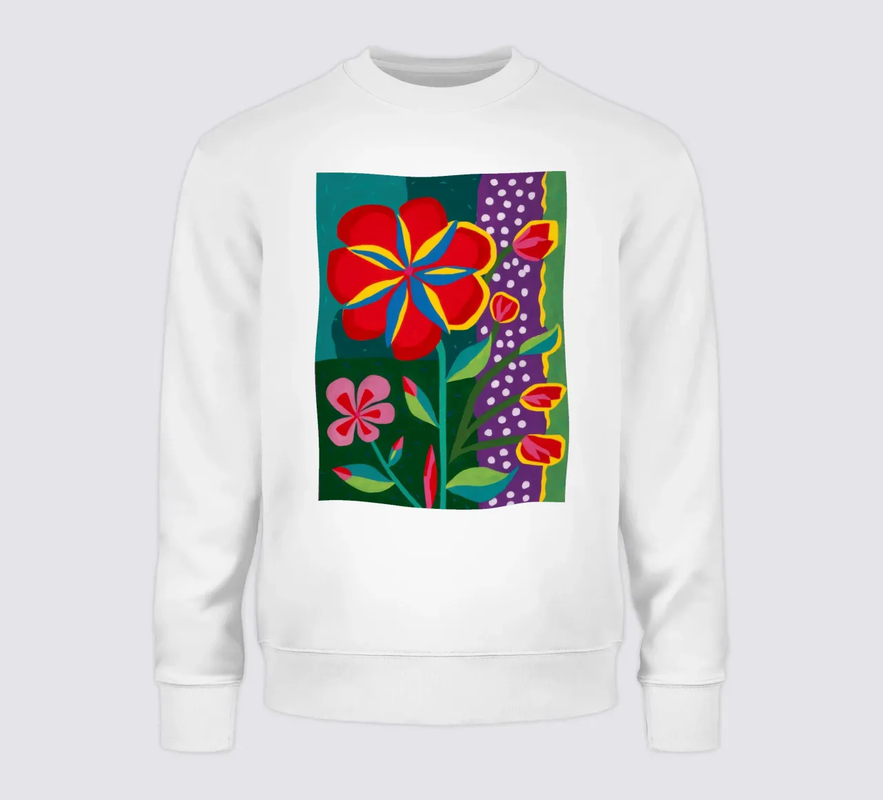 Ibisco pop a pois felpa da Arcane Lines