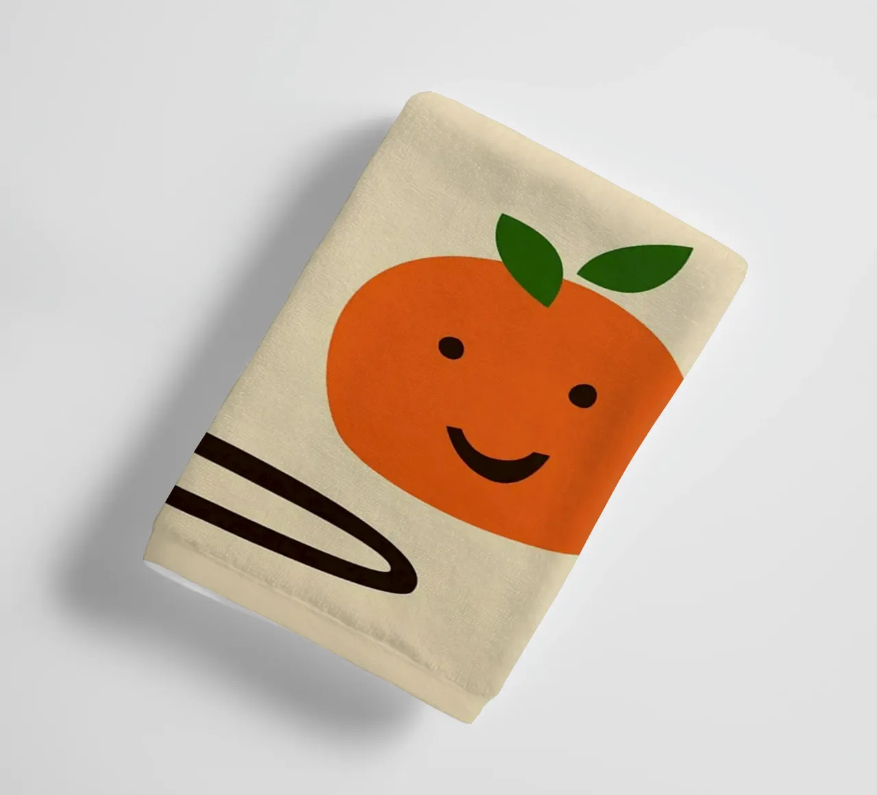Aperol Spritz Juice Orange towel by Neeraprint