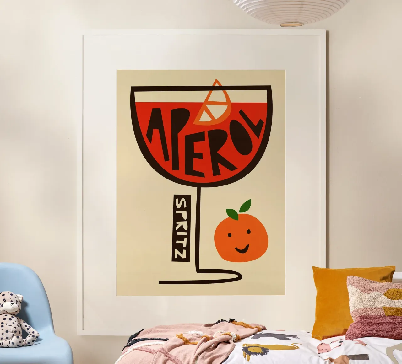 Aperol Spritz Succo d'arancia poster da Neeraprint
