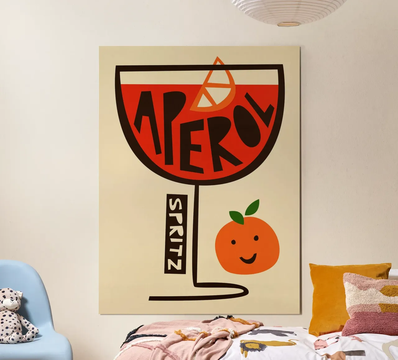Aperol Spritz Succo d'arancia poster da Neeraprint
