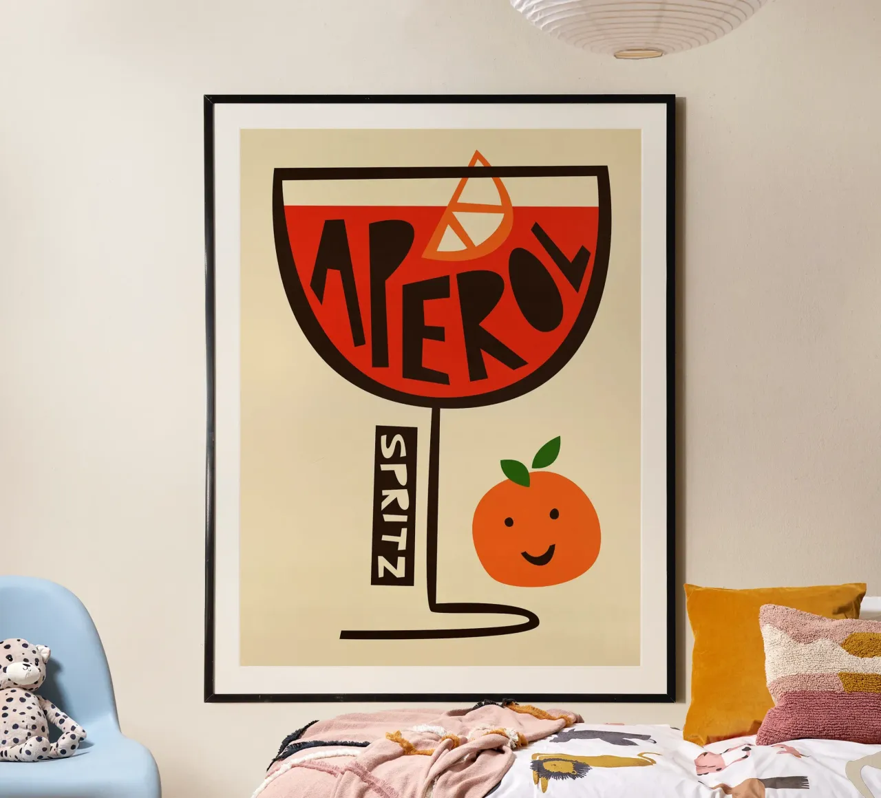 Aperol Spritz Succo d'arancia poster da Neeraprint