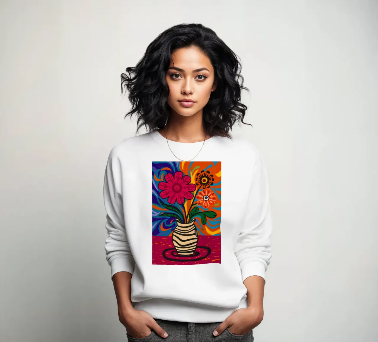 Vaso a righe Pop felpa da Sentinel Glow