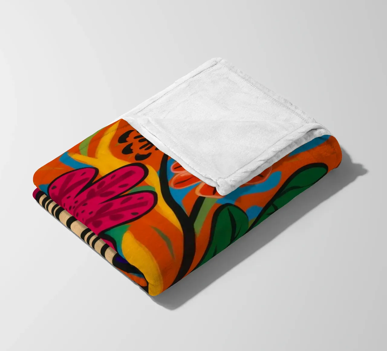 Vaso a righe Pop coperta in pile da Sentinel Glow