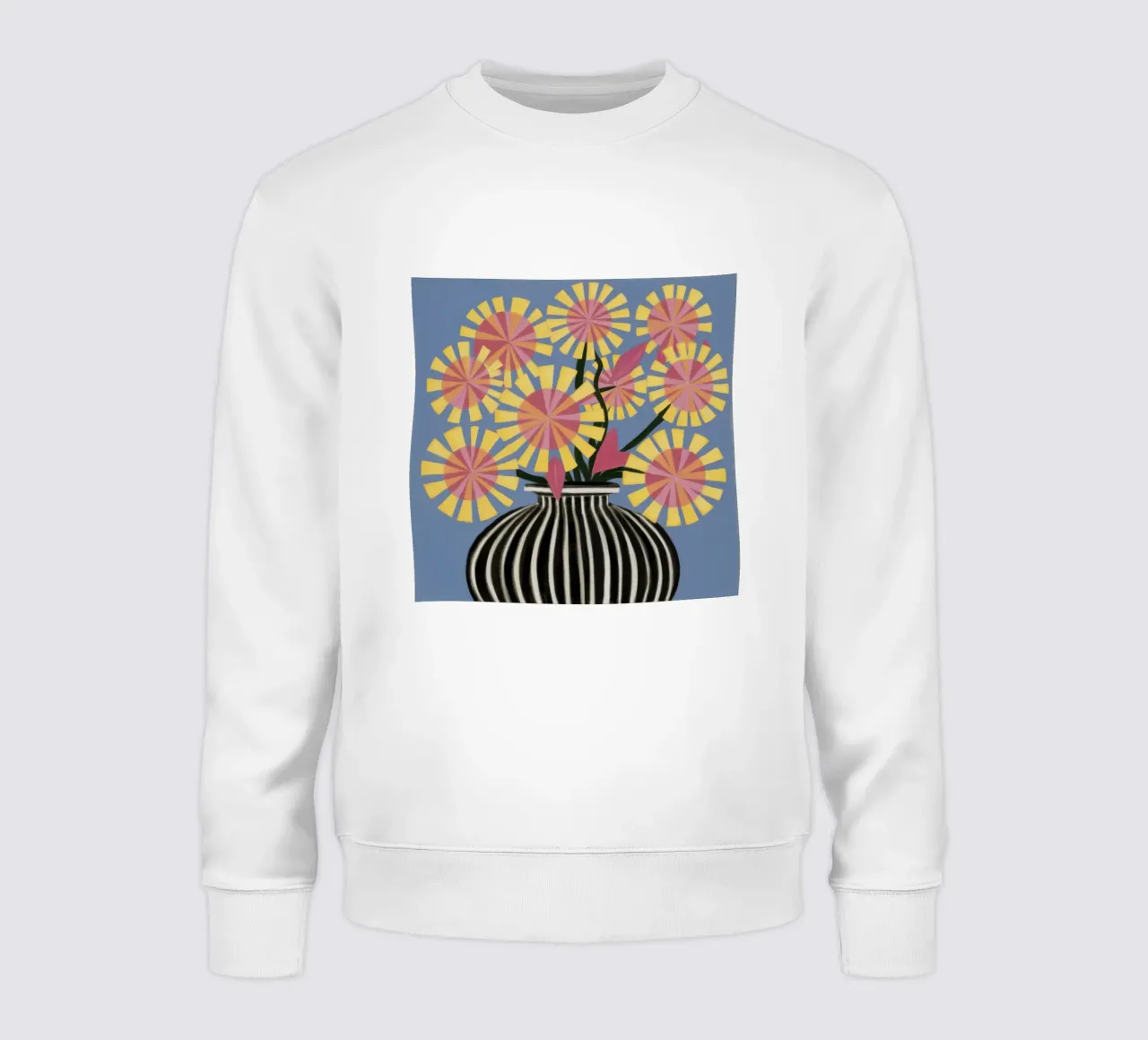 Bouquet grafico Pom Pom felpa da Arcane Lines