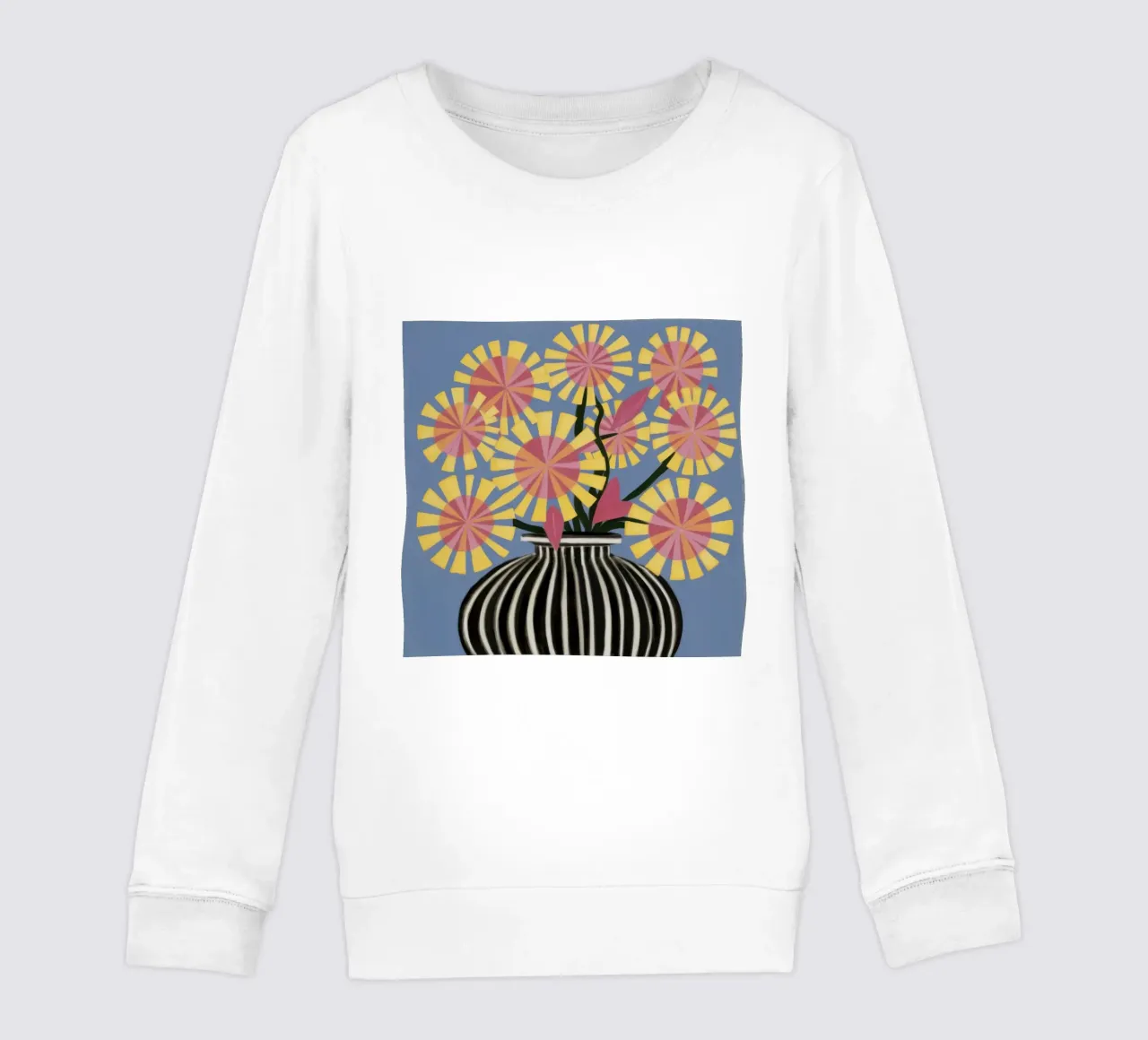 Bouquet grafico Pom Pom felpa bambino da Arcane Lines