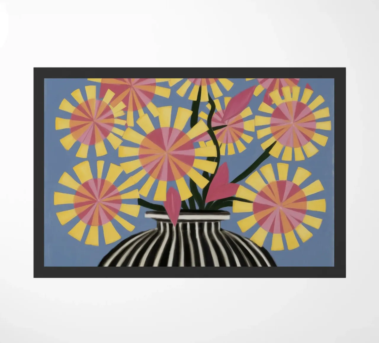 Bouquet grafico Pom Pom zerbino da Arcane Lines