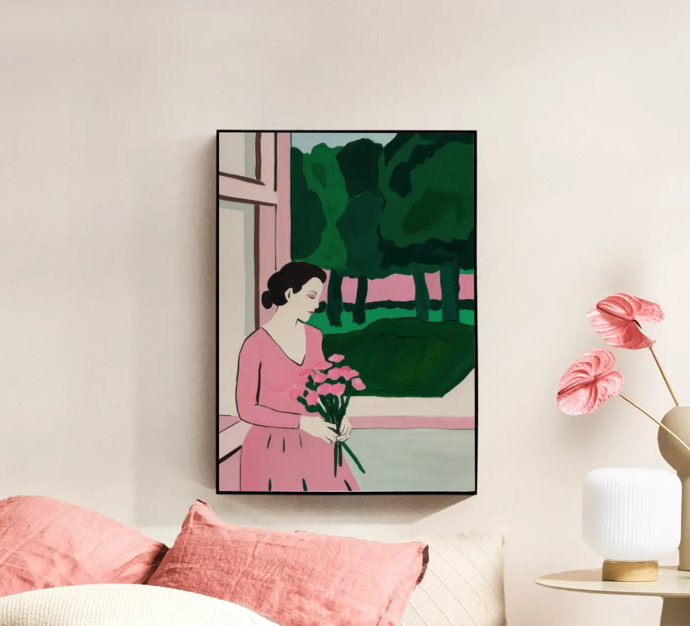 Offerta floreale pastorale plexiglass da Hollow Years