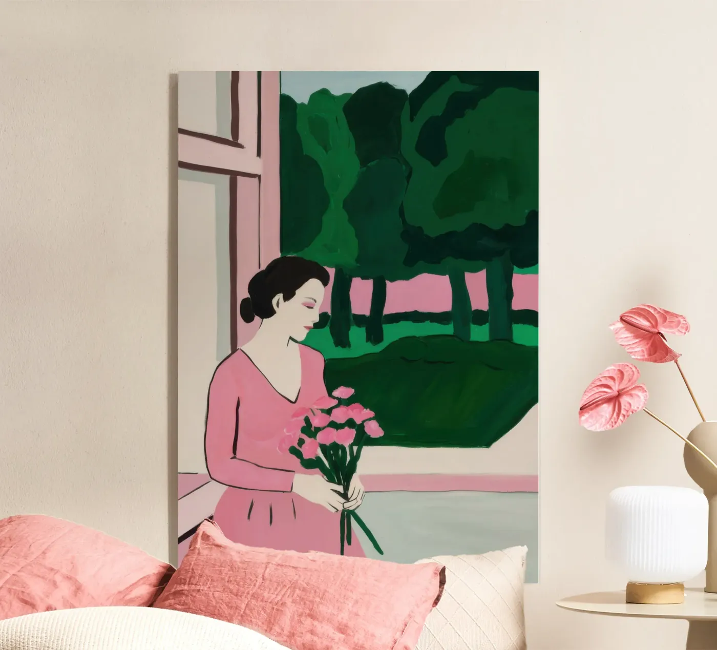 Offerta floreale pastorale plexiglass da Hollow Years