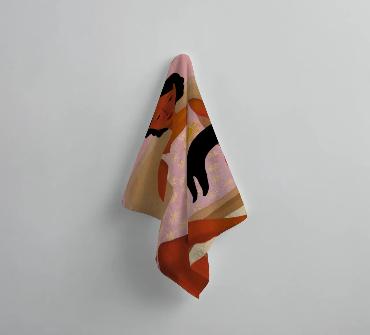 Riposo felino chic asciugamano da bagno da Hollow Years