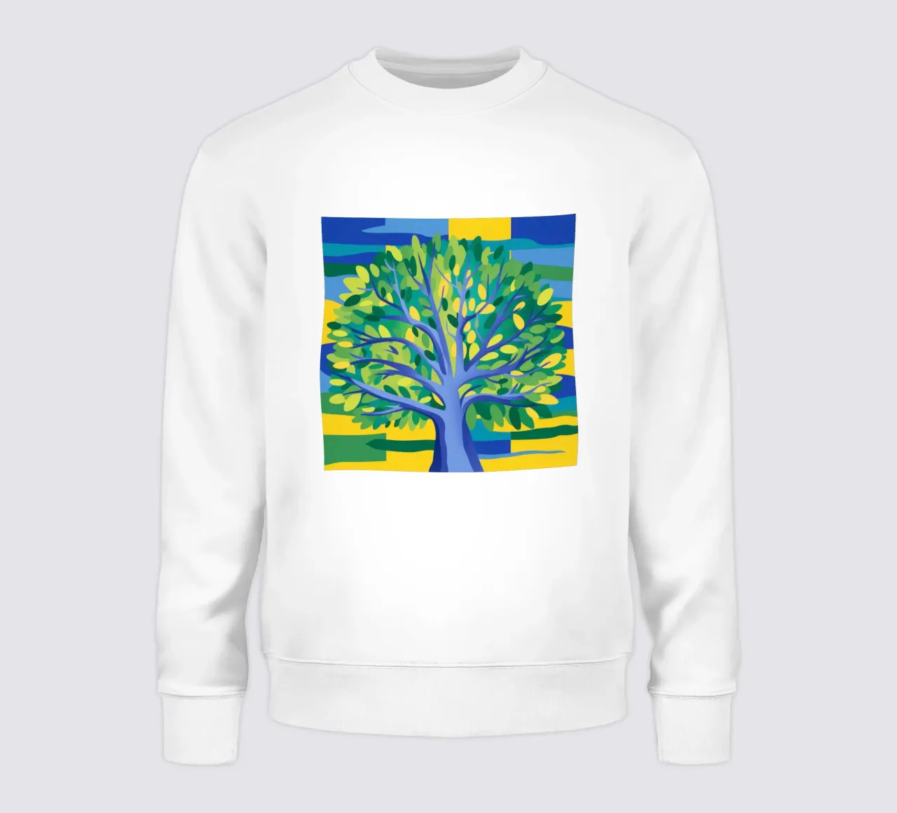 Albero blu elettrico felpa da Arcane Lines