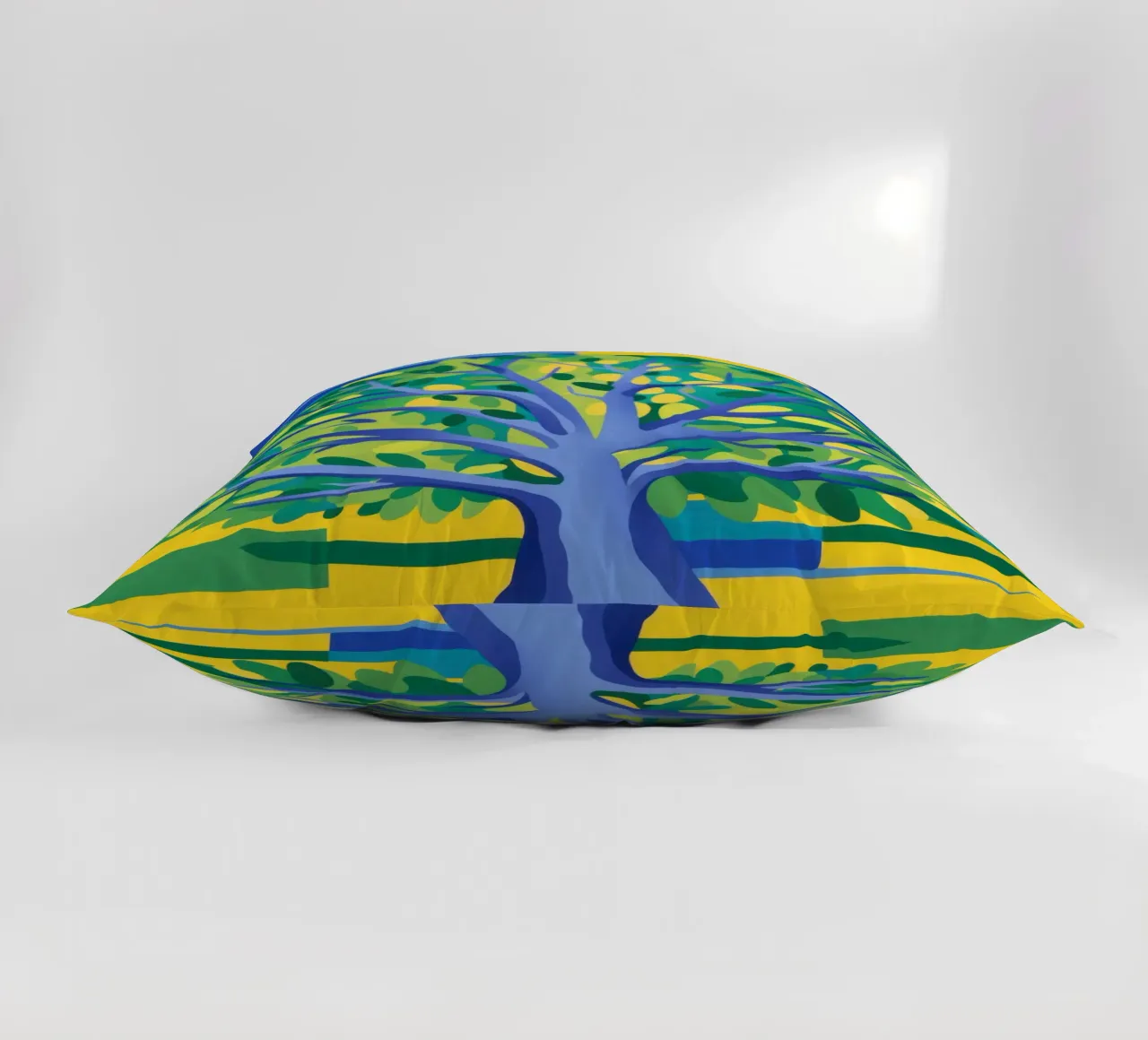 Albero blu elettrico cuscino da Arcane Lines
