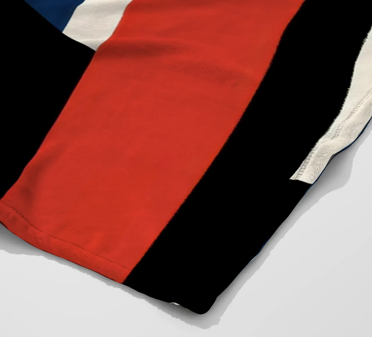 Primary Shape Structure fleece blanket by Mossy Pigment