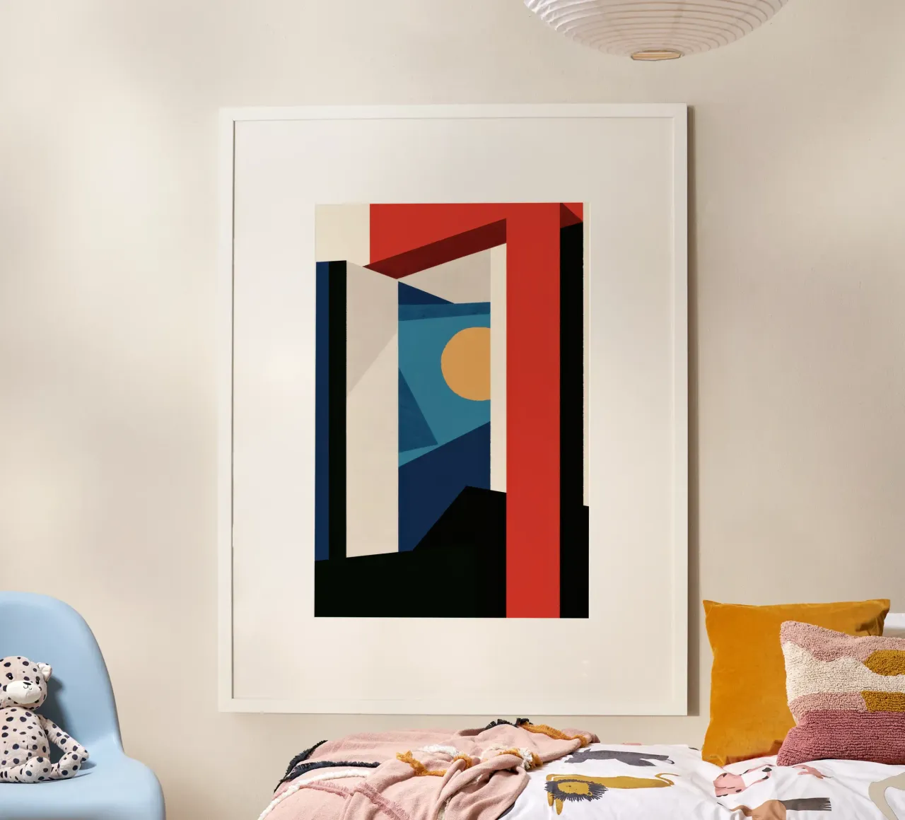 Structure de la forme primaire poster de Mossy Pigment