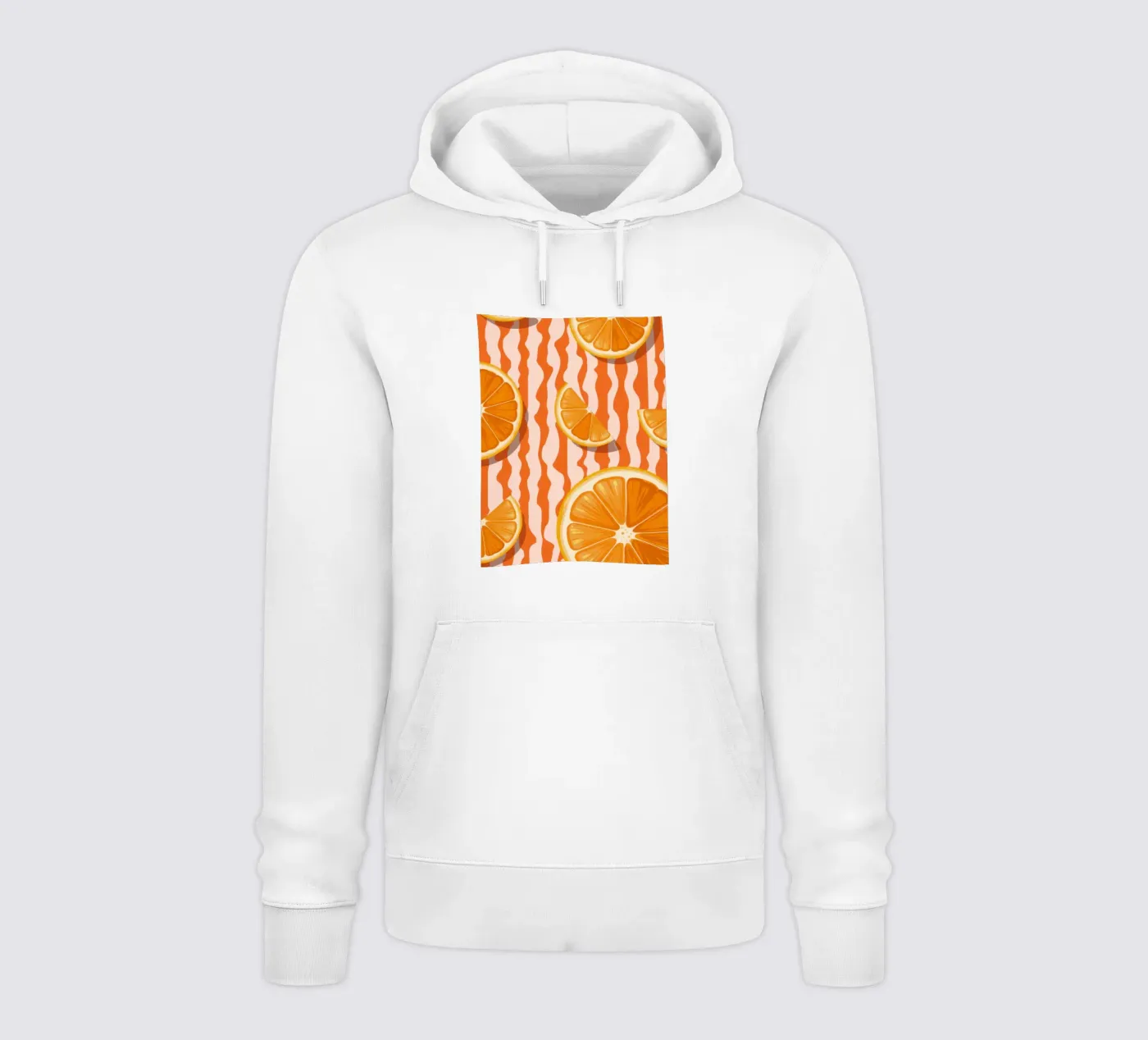 Orange Slice Pattern hoodie by Lune Dreams