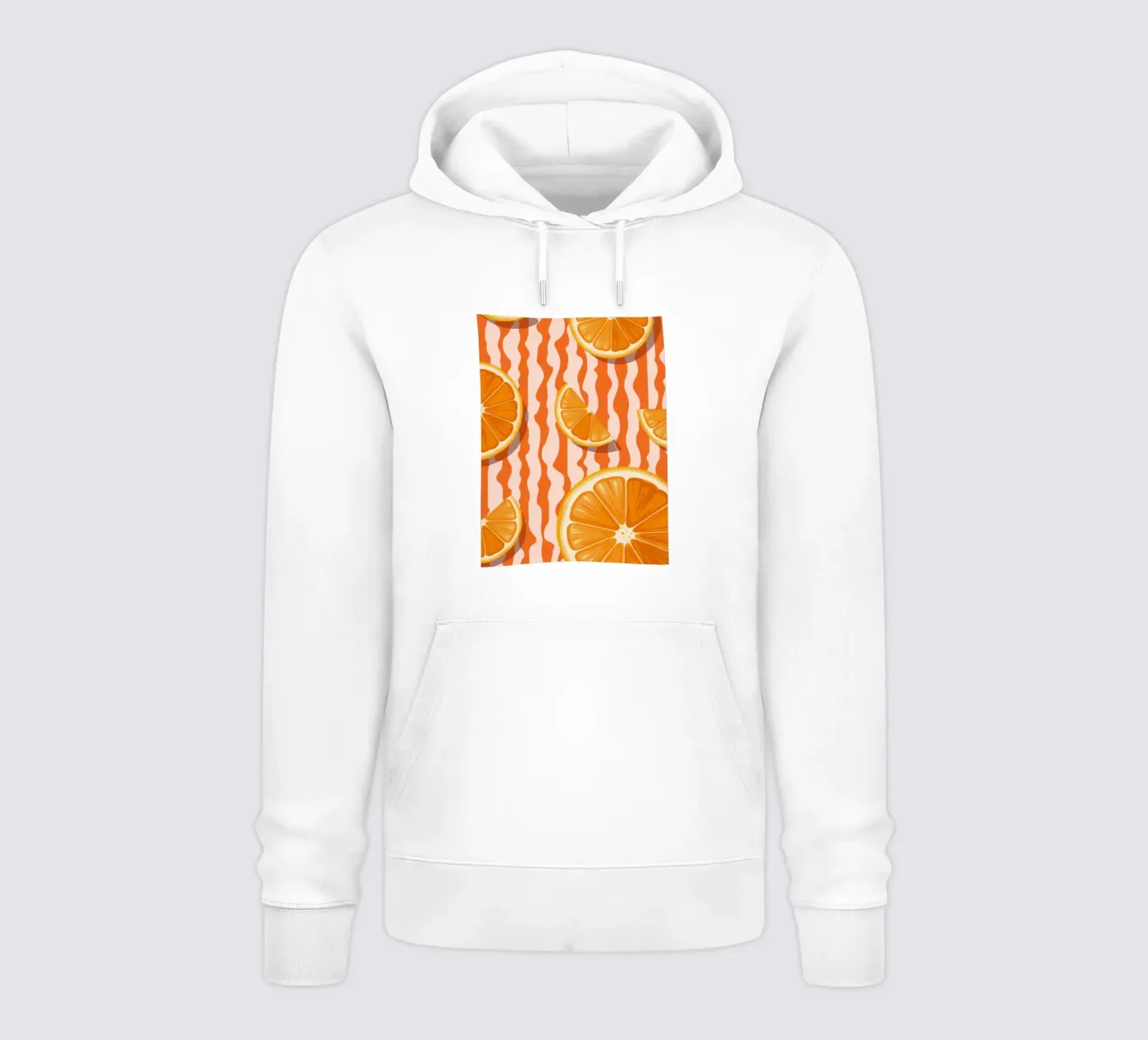 Orange Slice Pattern hoodie by Lune Dreams