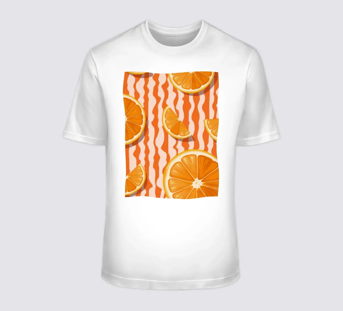 Modello a fetta d'arancia t-shirt da Lune Dreams