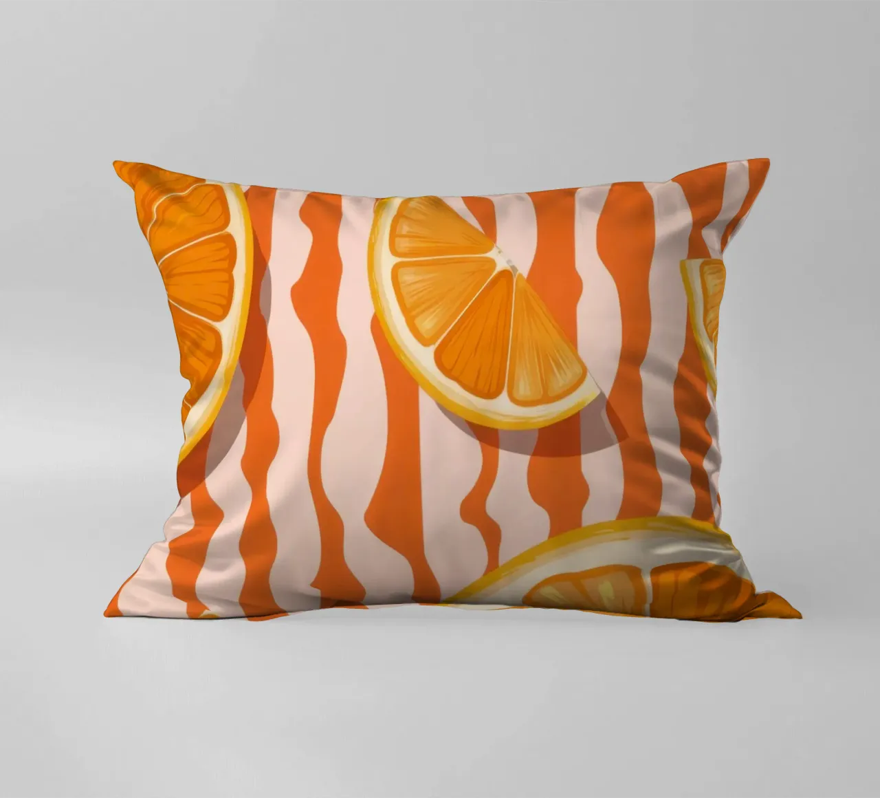 Modello a fetta d'arancia cuscino da Lune Dreams