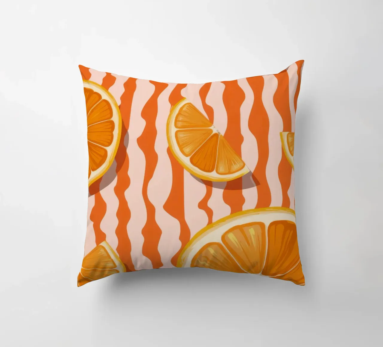 Modello a fetta d'arancia cuscino da Lune Dreams