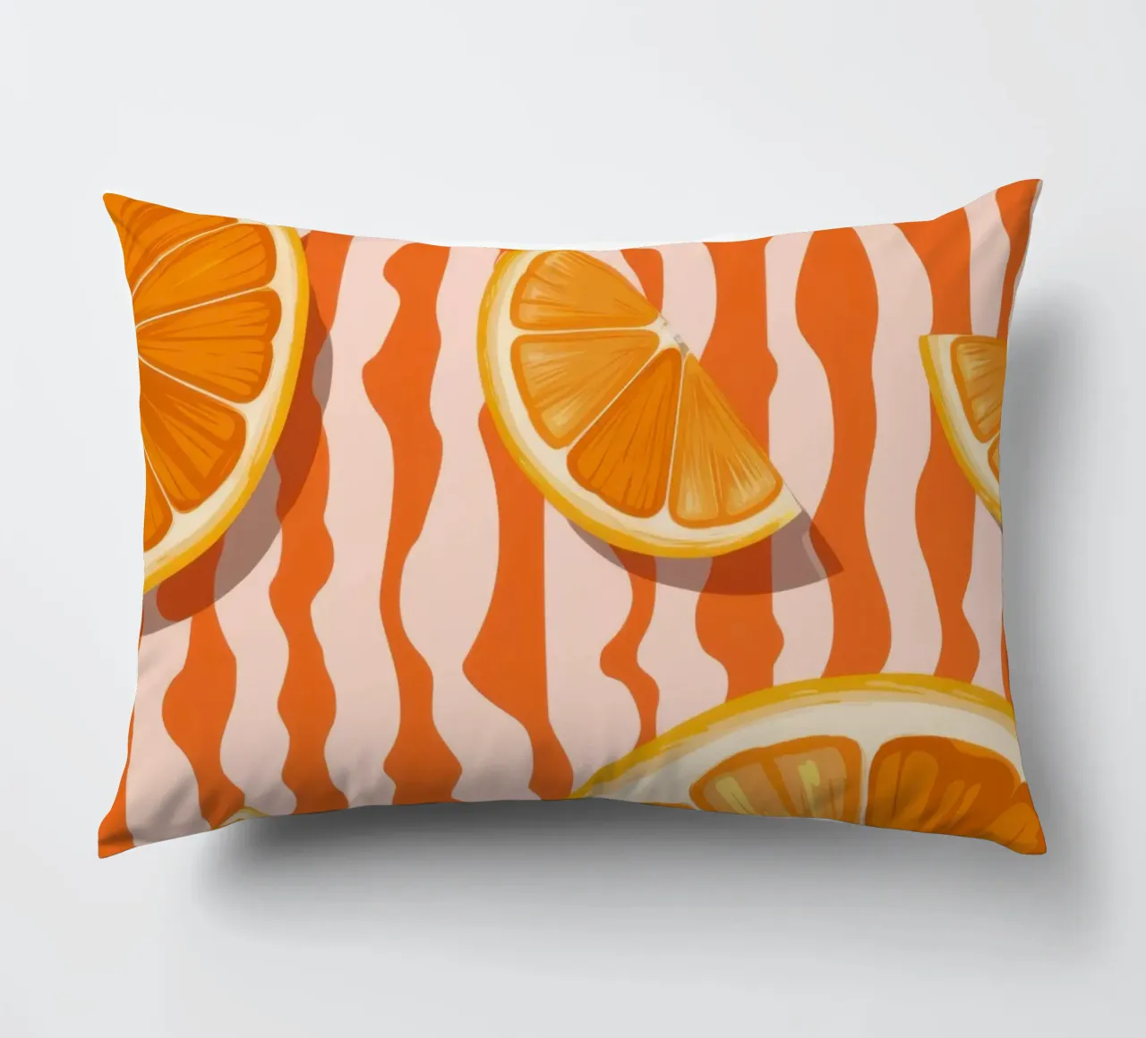 Modello a fetta d'arancia cuscino da Lune Dreams