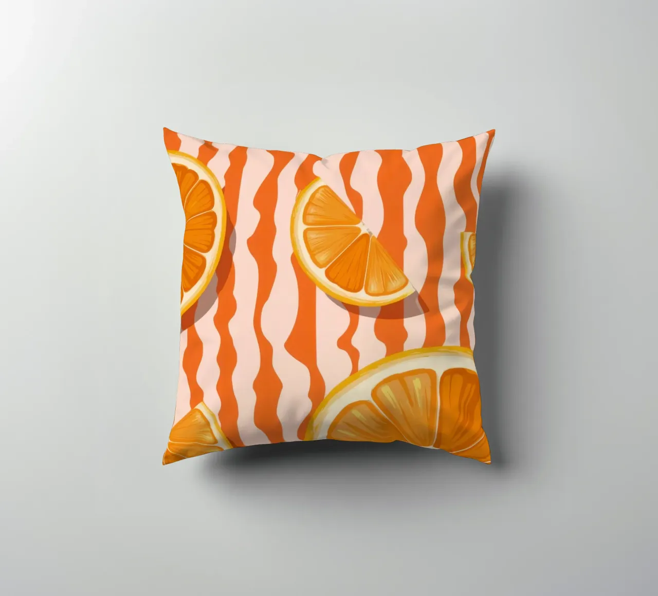 Modello a fetta d'arancia cuscino da Lune Dreams