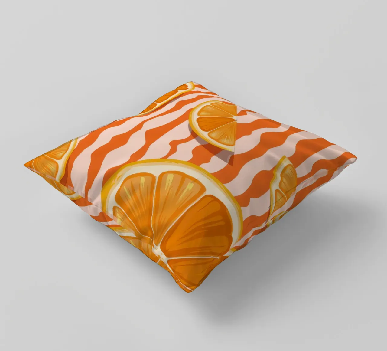 Modello a fetta d'arancia cuscino da Lune Dreams
