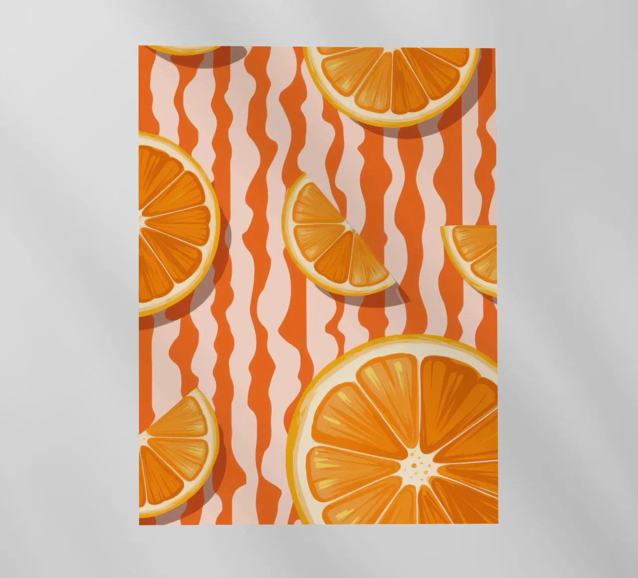 Orange Slice Pattern pellicola backlit da Lune Dreams
