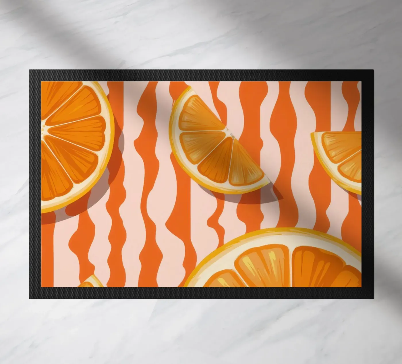Orange Slice Pattern zerbino da Lune Dreams