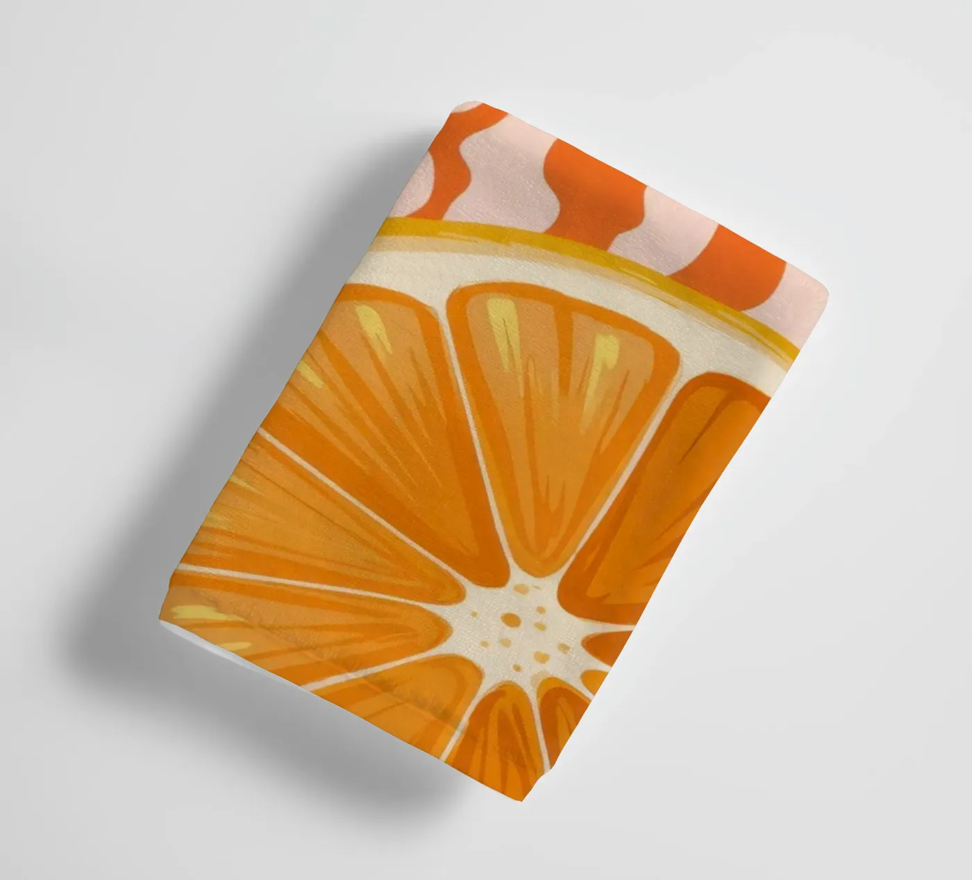 Orangenscheiben-Muster Handtuch von Lune Dreams